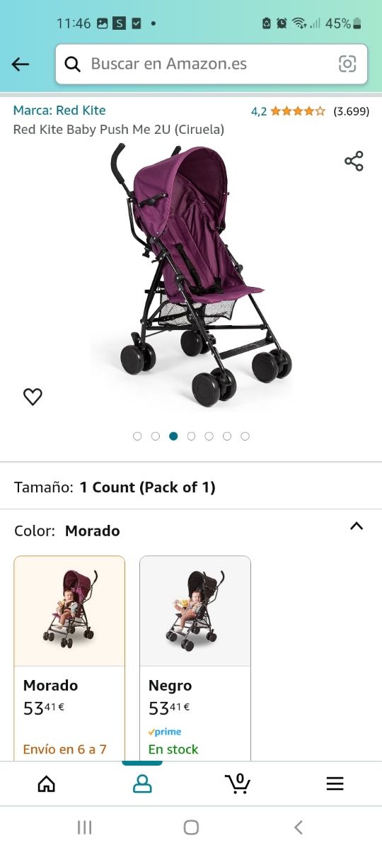 Silla de paseo Nueva Red kyte