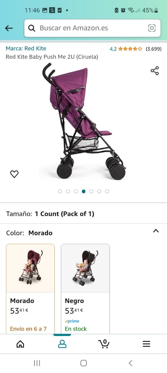 Silla de paseo Nueva Red kyte