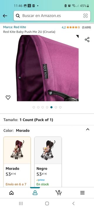 Silla de paseo Nueva Red kyte