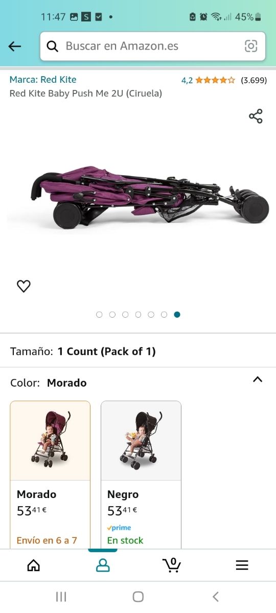 Silla de paseo Nueva Red kyte