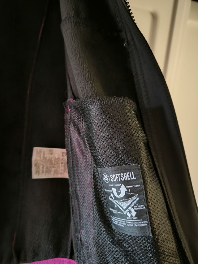 Chaqueta de niña Softshell Montain Pro