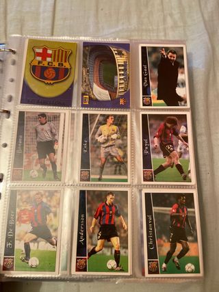 Album  “ cromos “ fichas de la liga 2003