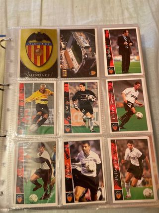 Album  “ cromos “ fichas de la liga 2003