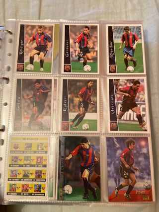 Album  “ cromos “ fichas de la liga 2003