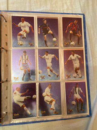 Album  “ cromos “ fichas de la liga 2003