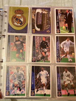 Album  “ cromos “ fichas de la liga 2003