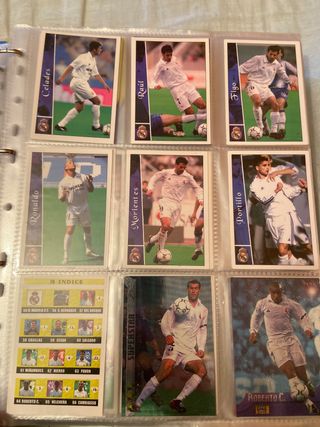 Album  “ cromos “ fichas de la liga 2003
