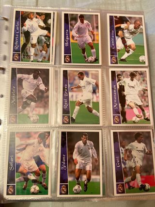 Album  “ cromos “ fichas de la liga 2003
