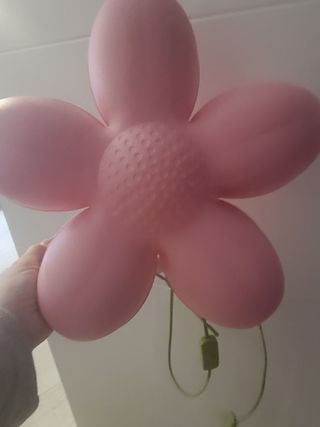 Luz flor ikea