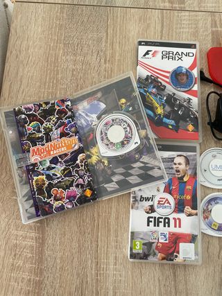 PSP 1004 con juegos y cargador