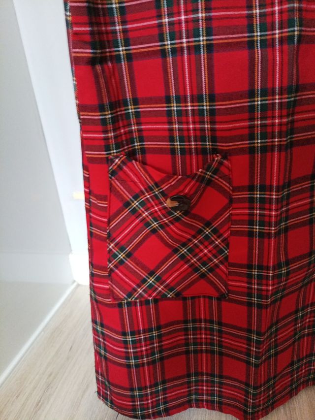 Vestido pichi cuadros