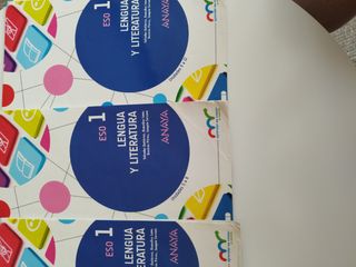 Libros 1 ESO Lengua y Literatura Anaya
