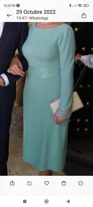 vestido rosa Clará 