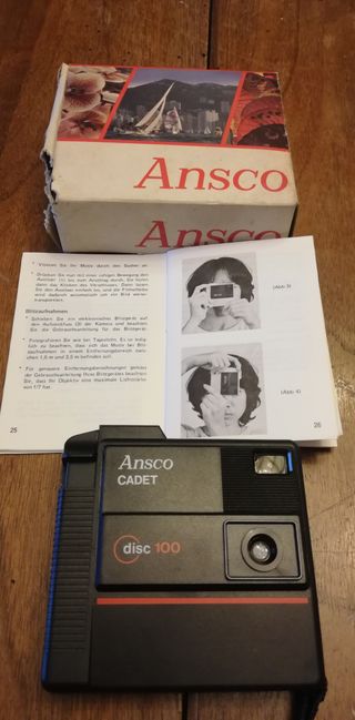 Macchina fotografica vintage ANSCO cadet 100