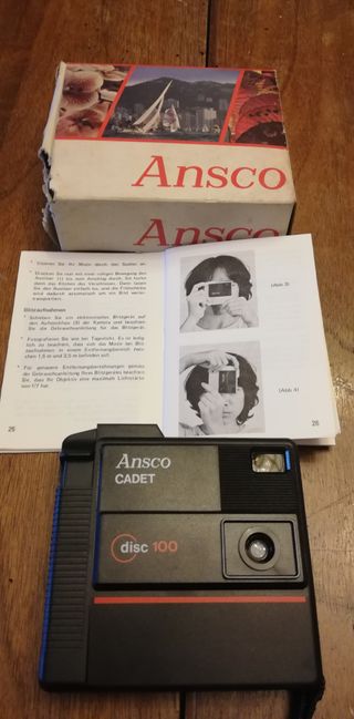 Macchina fotografica vintage ANSCO cadet 100