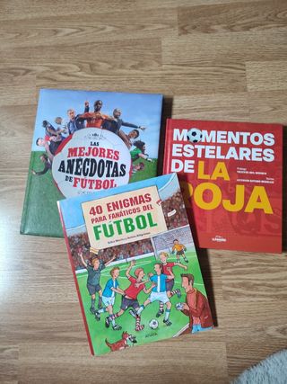 Pack libros infantil futbol