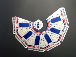Juego de mesa RAM STARS.             Años 80.