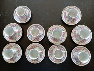 Juego de 10 tazas de café