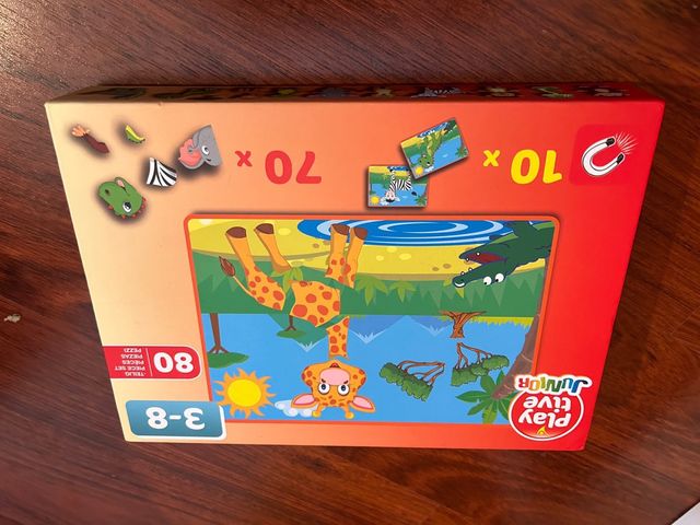 Puzzle magnético animales