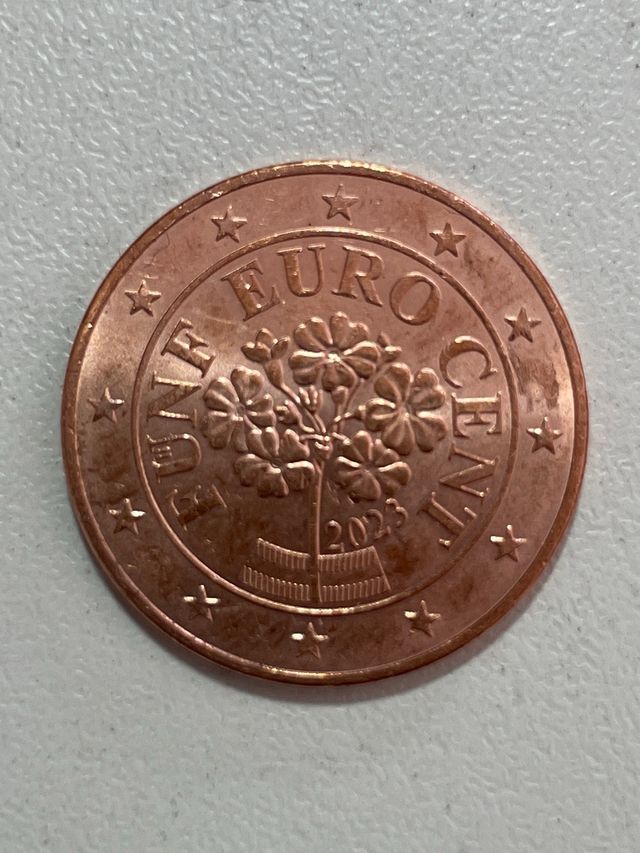 Moneda euro Austria 5 céntimos