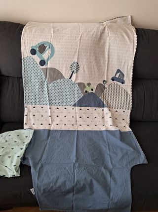 Funda nórdica + sábana bajera para cuna