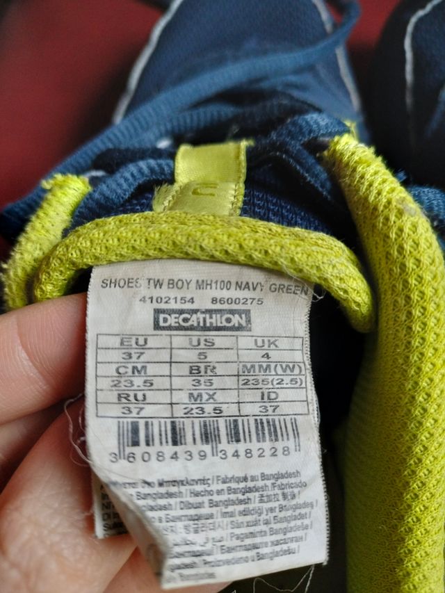 Scarpa trekking/montagna tg 37 Quechua