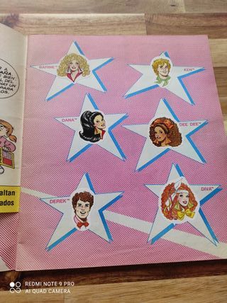 Álbum Barbie Rock Stars 1986 Panini