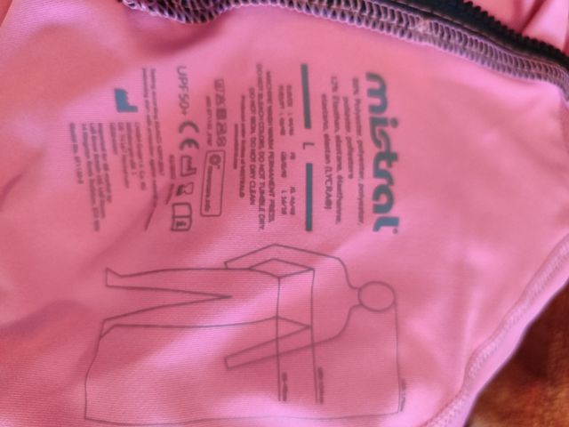 Camiseta deportes acuático mistral 