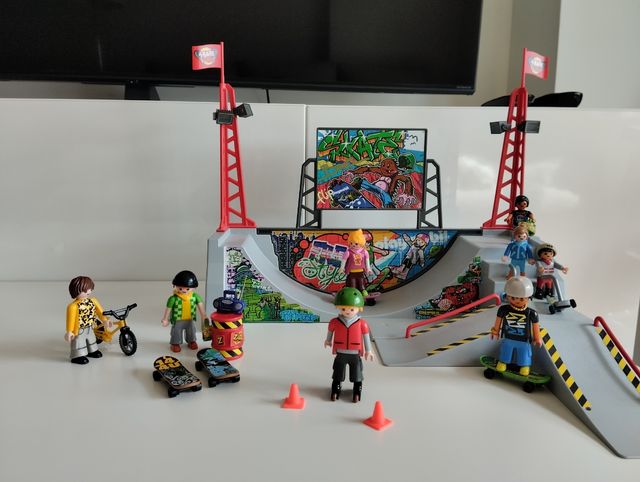Playmobil pista de SKATE