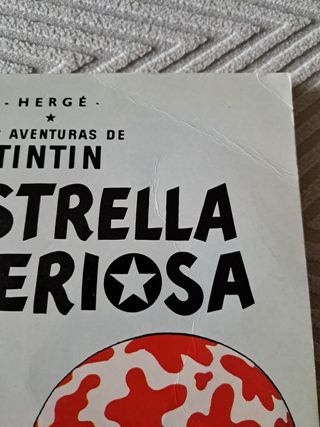 Libro Tintin La estrella misteriosa
