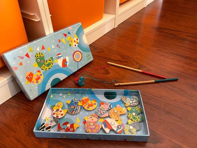Juego pesca de patos magnético Djeco