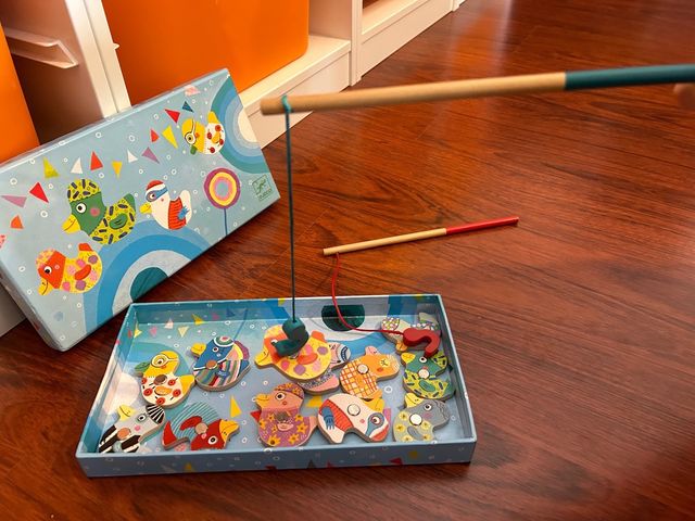 Juego pesca de patos magnético Djeco