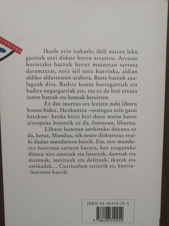 Kurrin-kurrun vitae/Joxerra Garzia