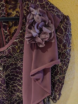 TRAJE DE ENCAJE DE MADRINA