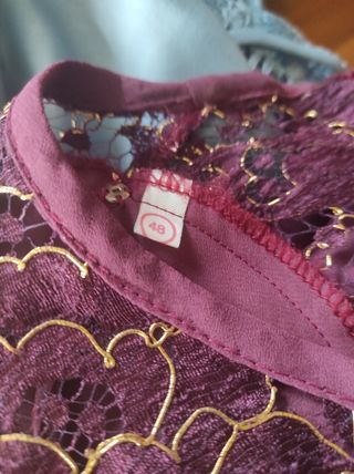 TRAJE DE ENCAJE DE MADRINA