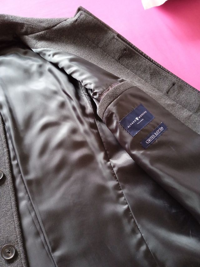 Chaquetón gris marengo