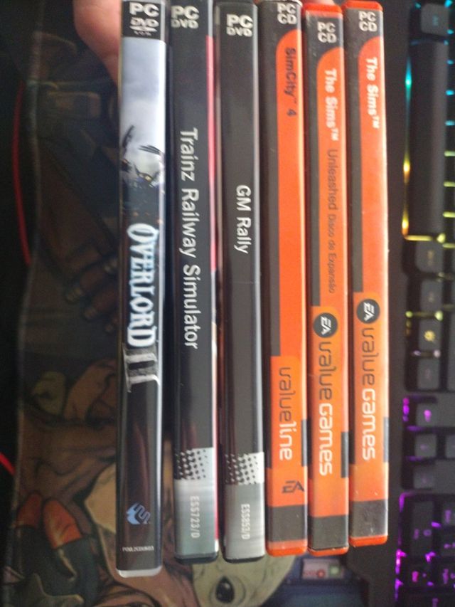 Lote jogos computador