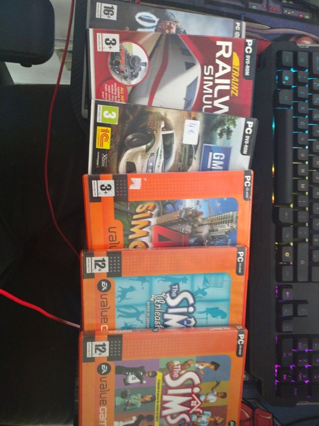 Lote jogos computador