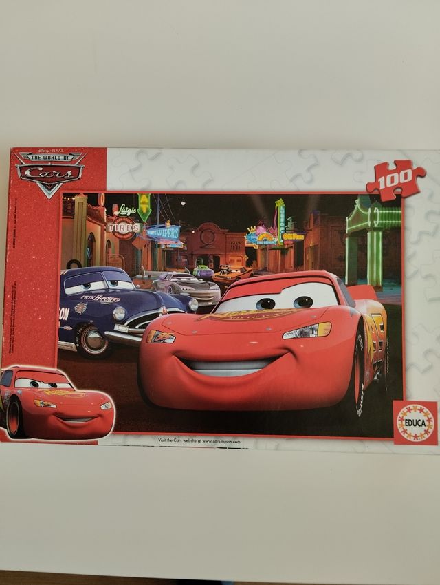 Puzzle de 100 piezas Cars