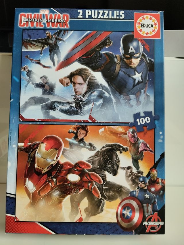 Puzzle de 100 piezas Capitán América