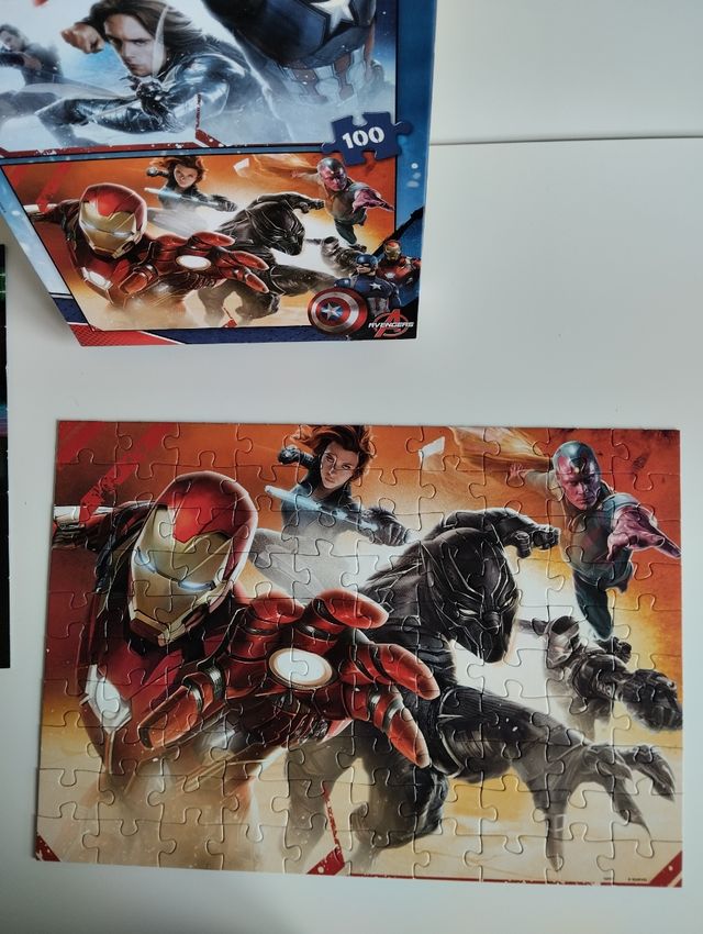 Puzzle de 100 piezas Capitán América