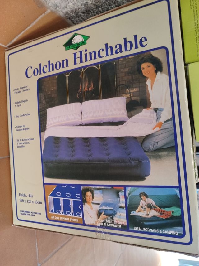 Colchon hinchable. (Inflador eléctrico aparte) 17€