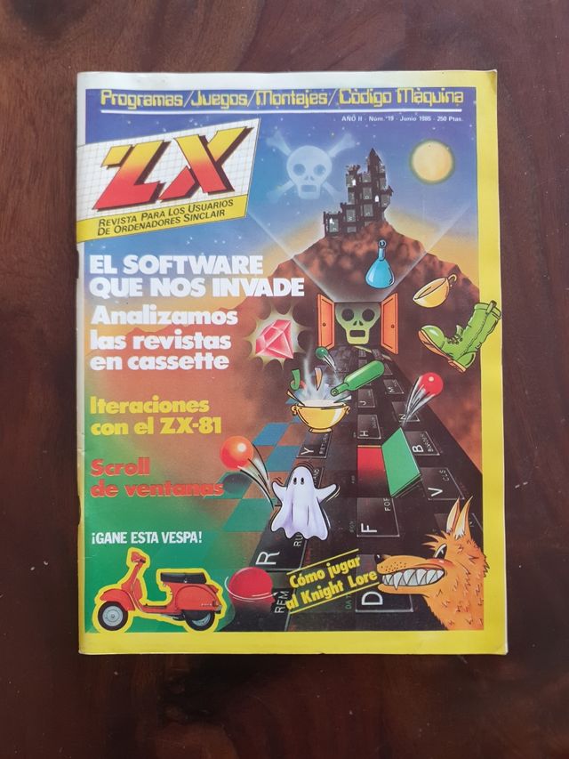 Revistas antiguas ZX Sinclair