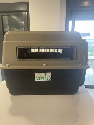Caja transportadora de mascota