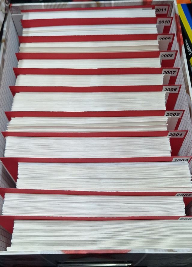 Colección 1988 a 2000 Sobres de Primer Día SPD FDC