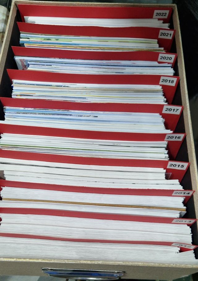 Colección 1988 a 2000 Sobres de Primer Día SPD FDC