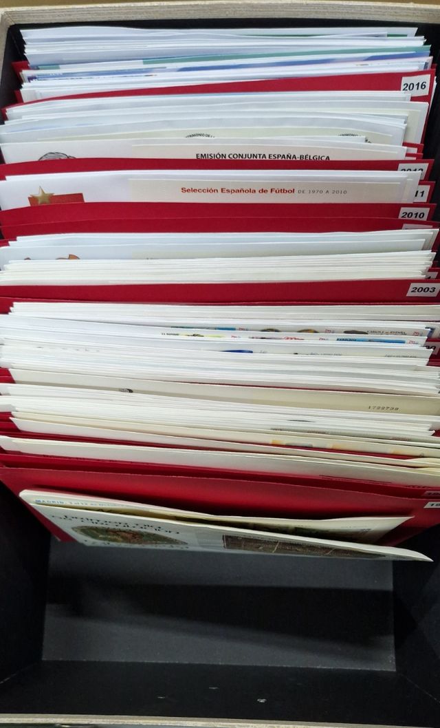 Colección 1988 a 2000 Sobres de Primer Día SPD FDC