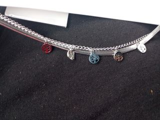 Pulsera árbol de la vida acero plateado