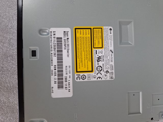 lector / grabador DVD writer M. SH-S203