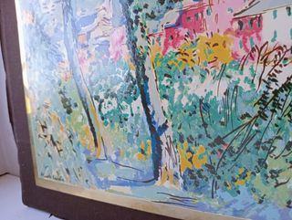 quadro m.cascella opera in serigrafia (scorcio)